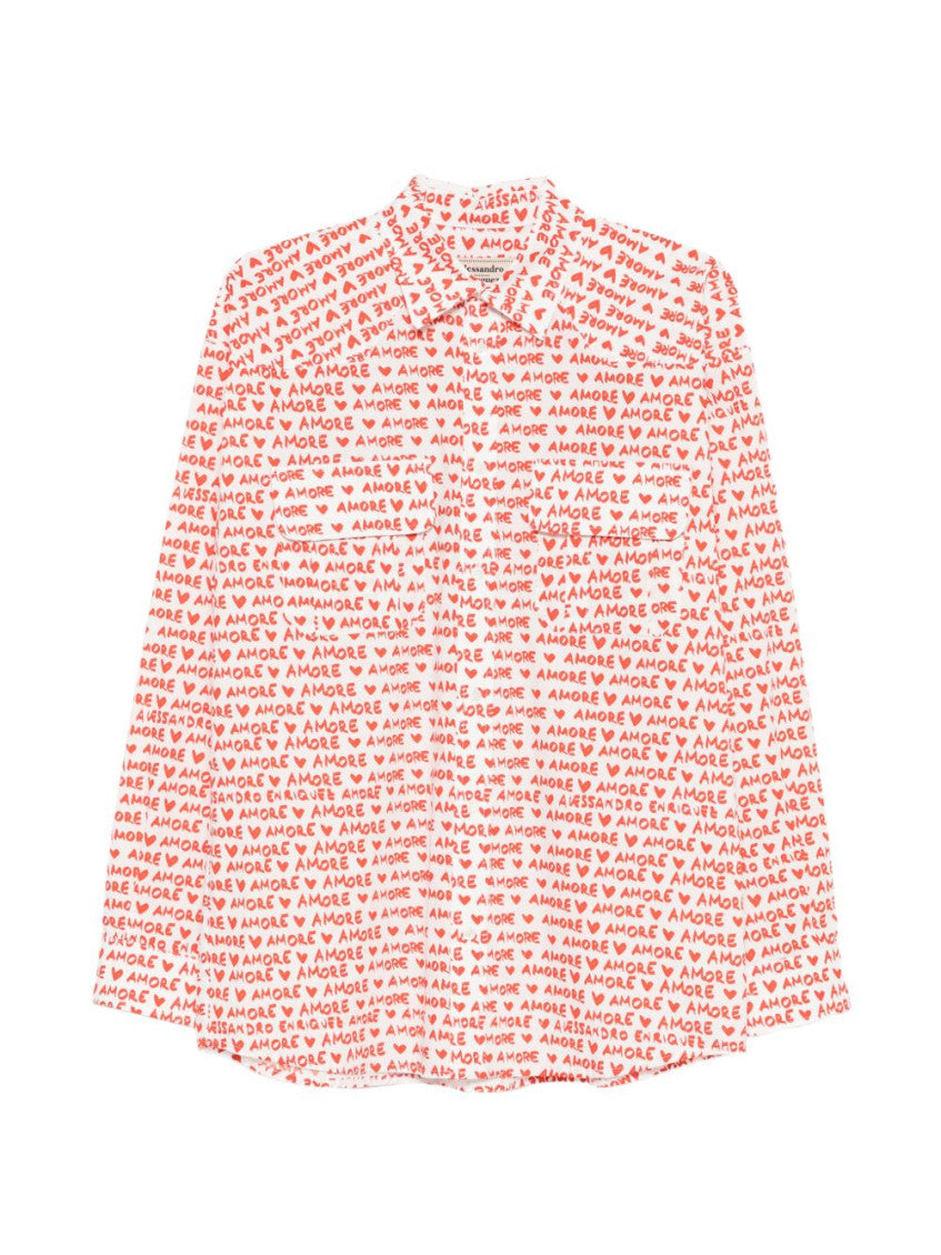 Red Regular Printed Shirt 1