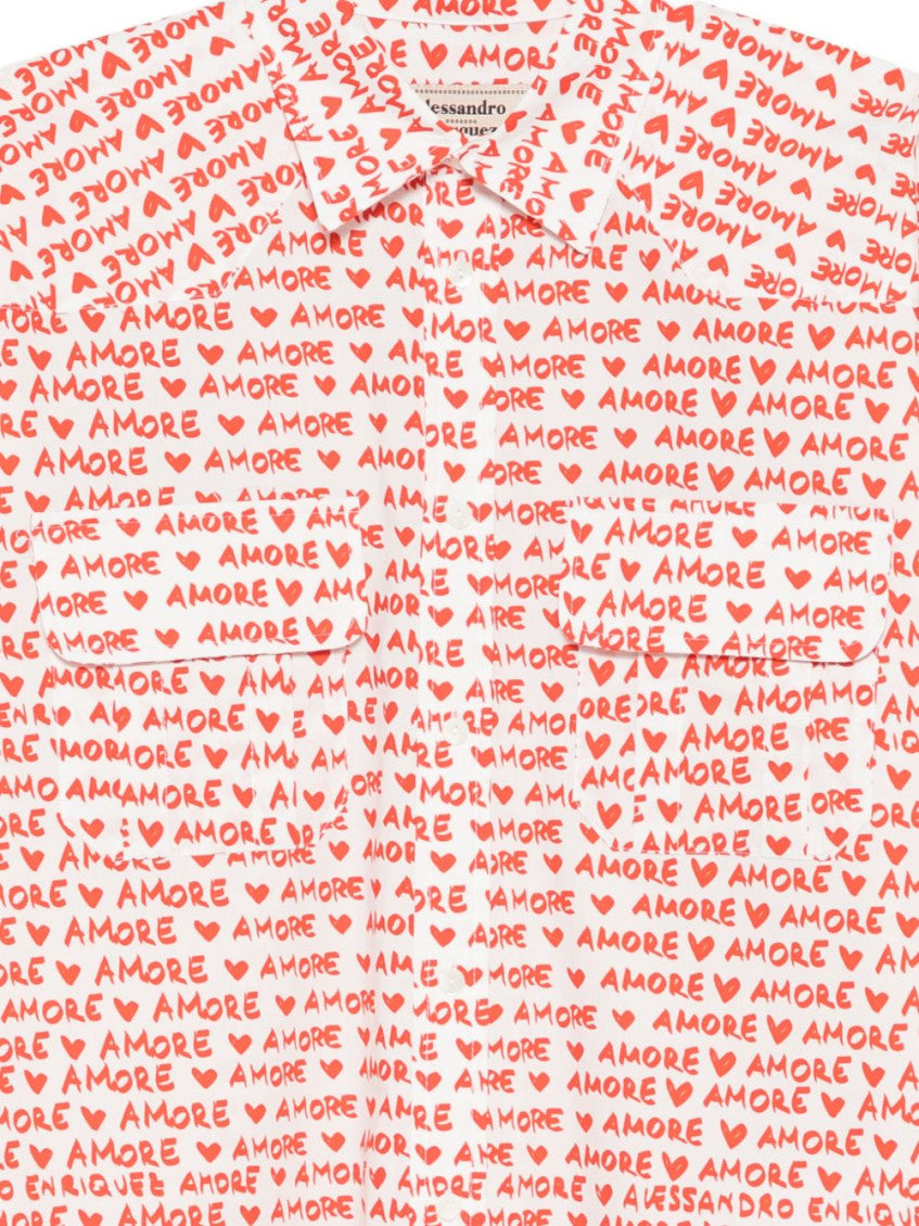 Red Regular Printed Shirt 3