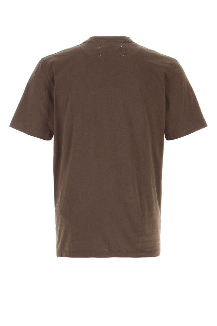 Dark Brown Solid T-Shirt 2
