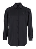 Black Regular Solid Shirt 1