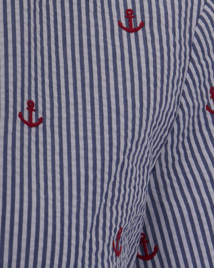 Blue Regular Stripes Top 3