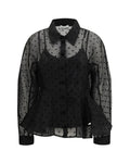 Black Regular Polka Dot Shirt 1