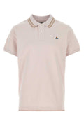 Pink Solid Shirt Collar Polo 1