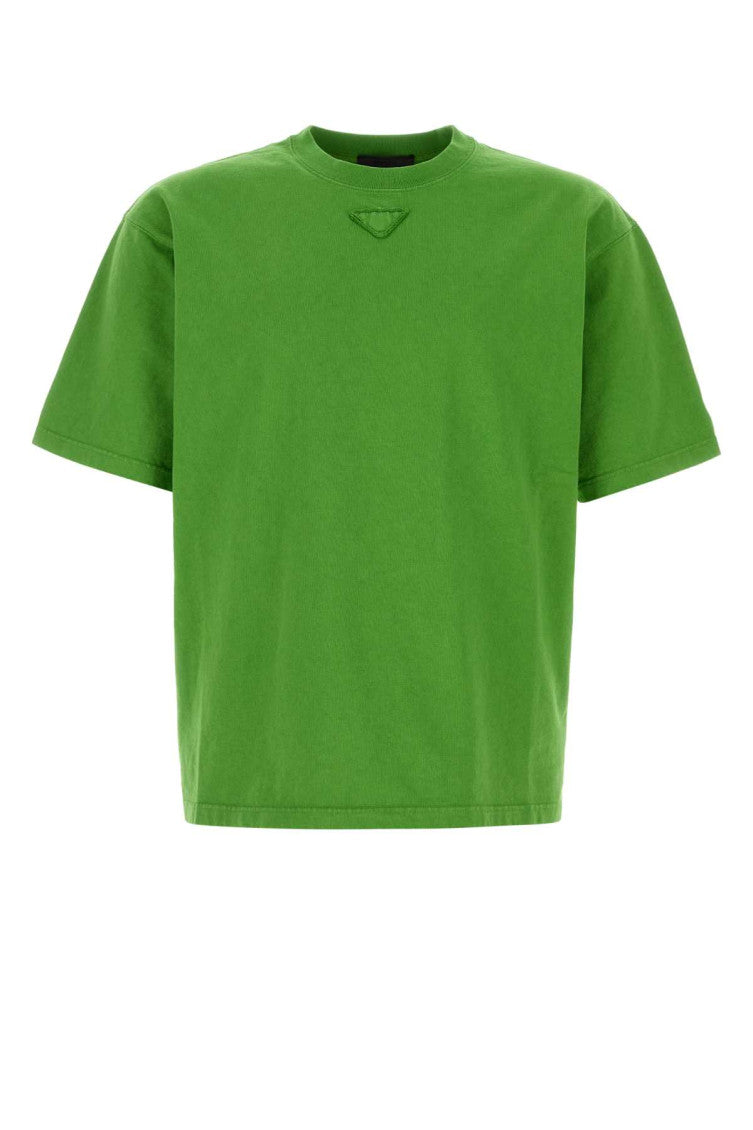 Green Crew Neck T-Shirt 1