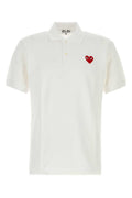 White Logo Shirt Collar Polo 1