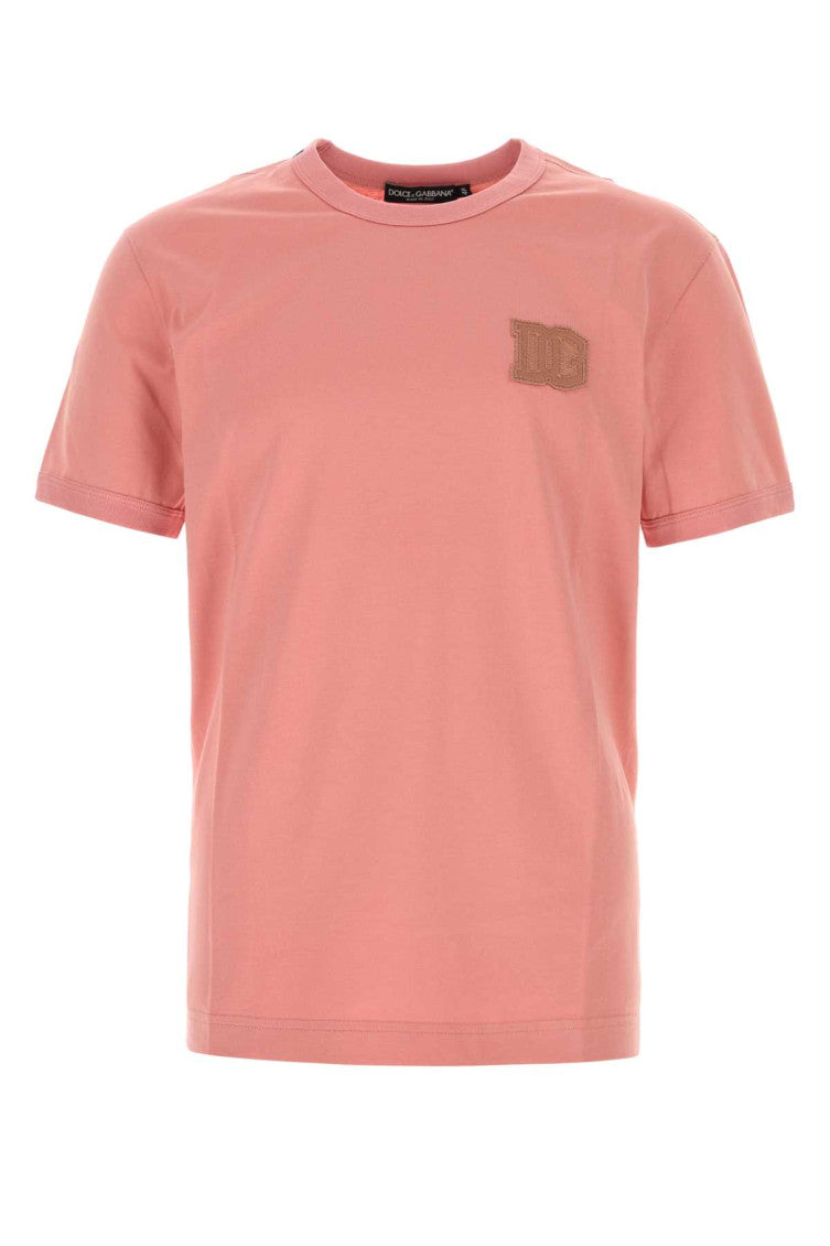 Coral Crew Neck T-Shirt 1