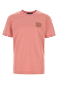 Coral Crew Neck T-Shirt 1