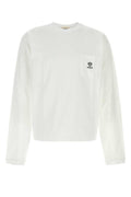 White Crew Neck T-Shirt 1
