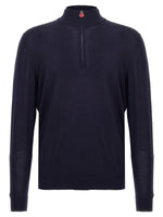 Navy Blue Logo Cardigan 1