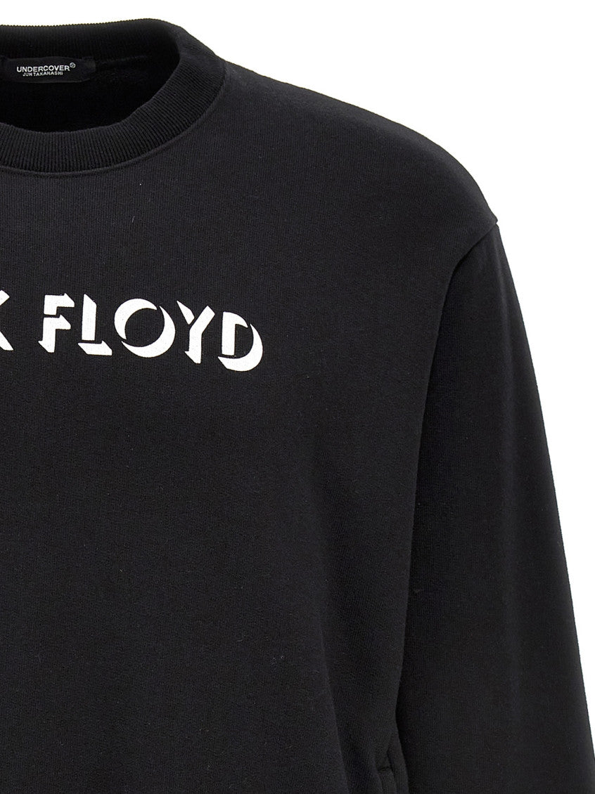 Black Front And Back Print Sweatshirt 3