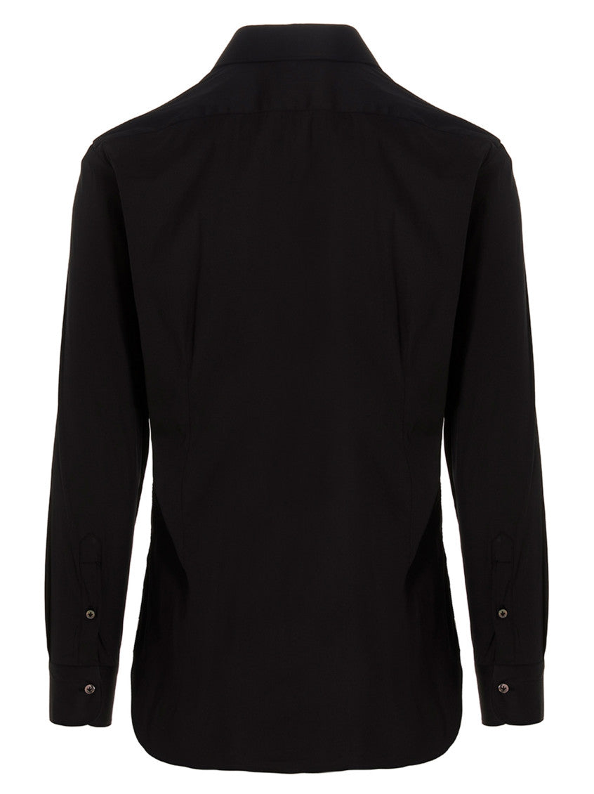Black Poplin Shirt 2
