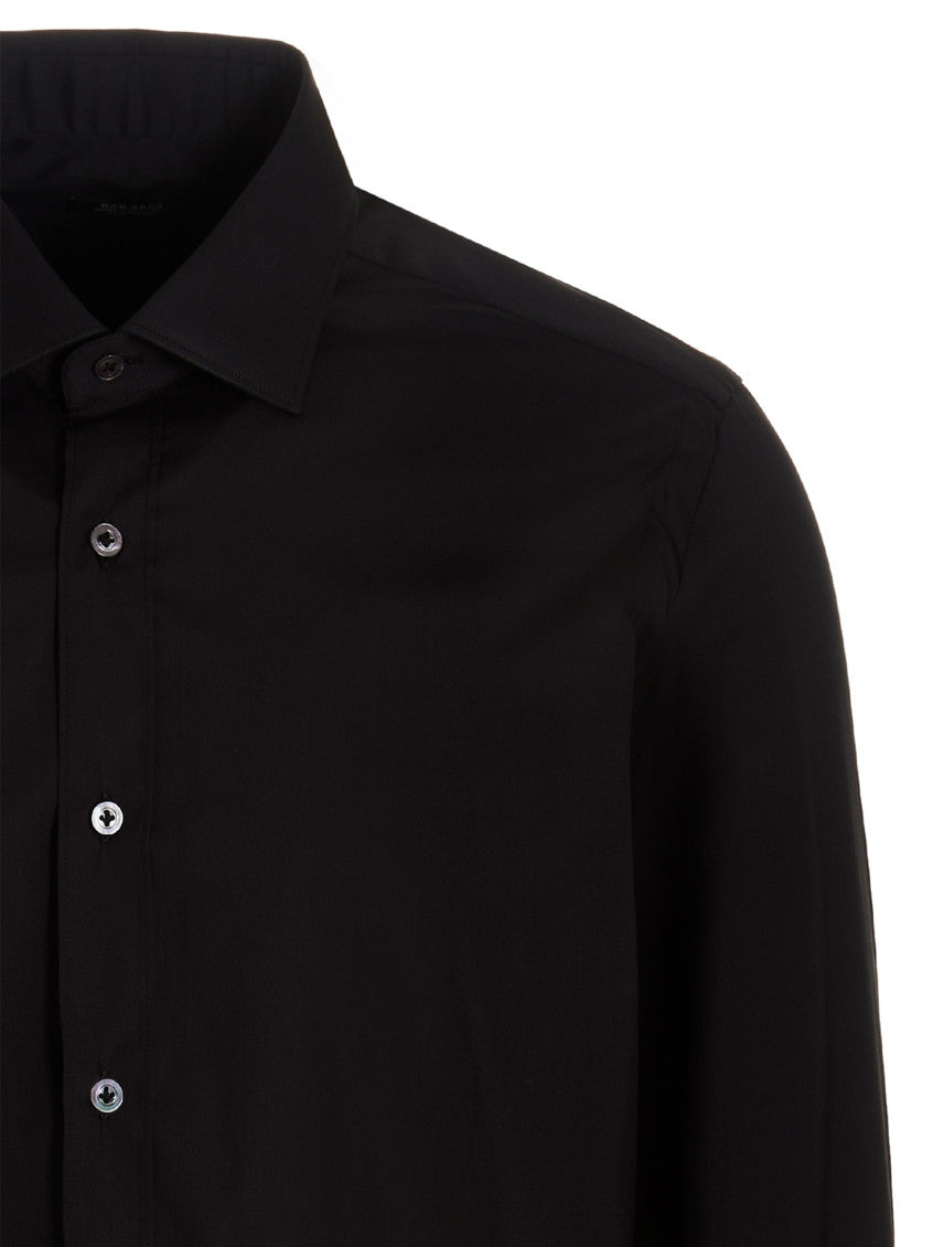 Black Poplin Shirt 3