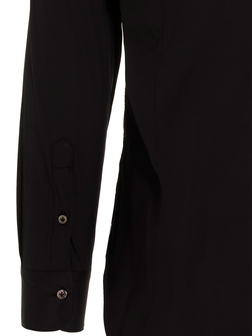 Black Poplin Shirt 4
