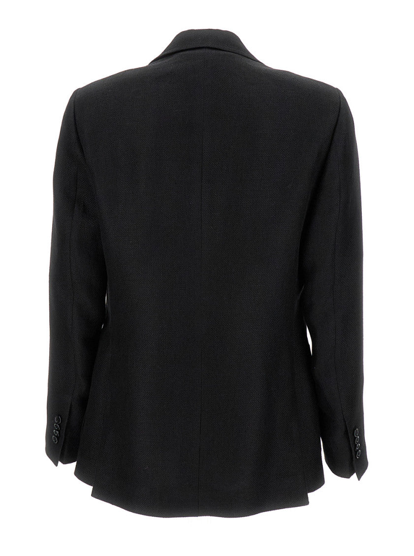 Black Single-Breasted Blazer 2
