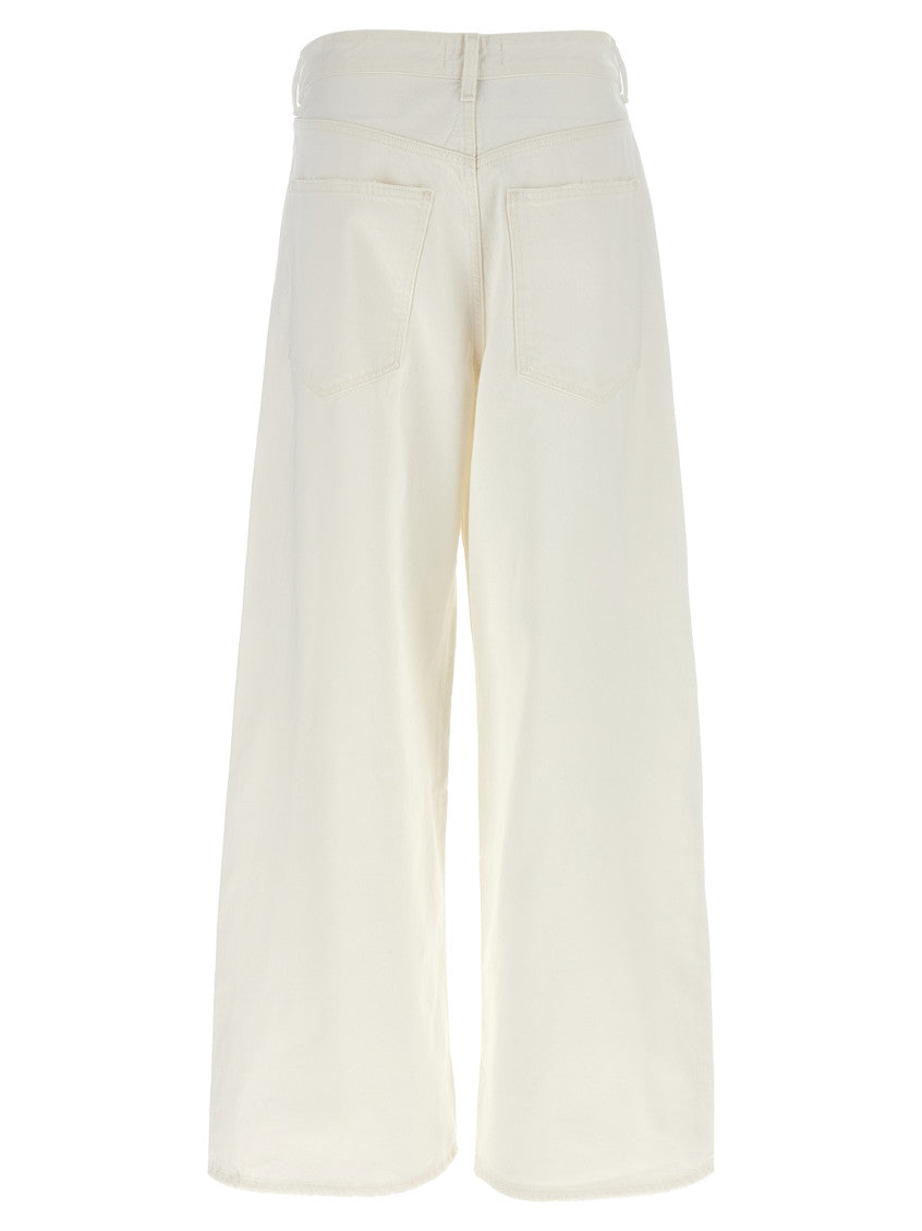 White Cotton Jeans 2