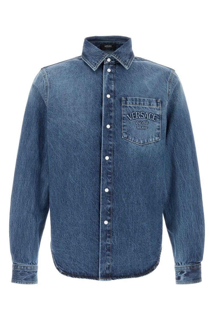 Blue Denim Shirt 1
