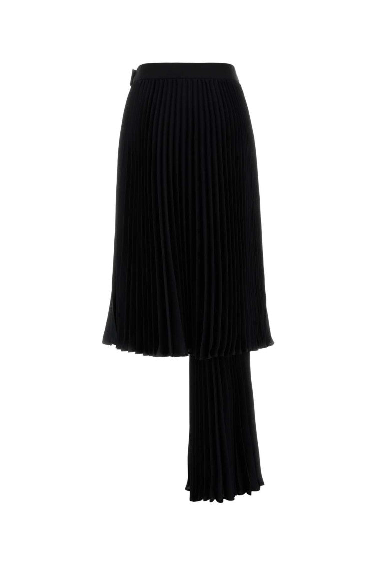 Black polyester pant-skirt 2