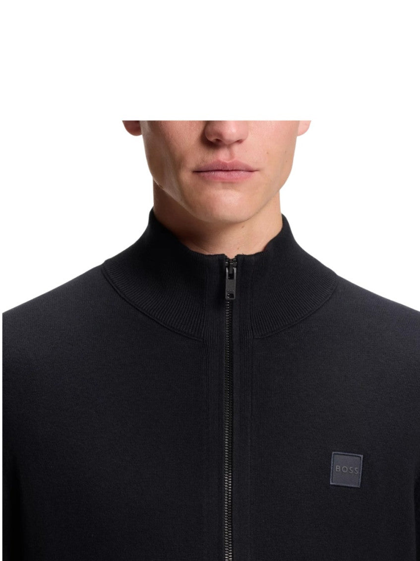 Dark Blue Logo Jacket 4