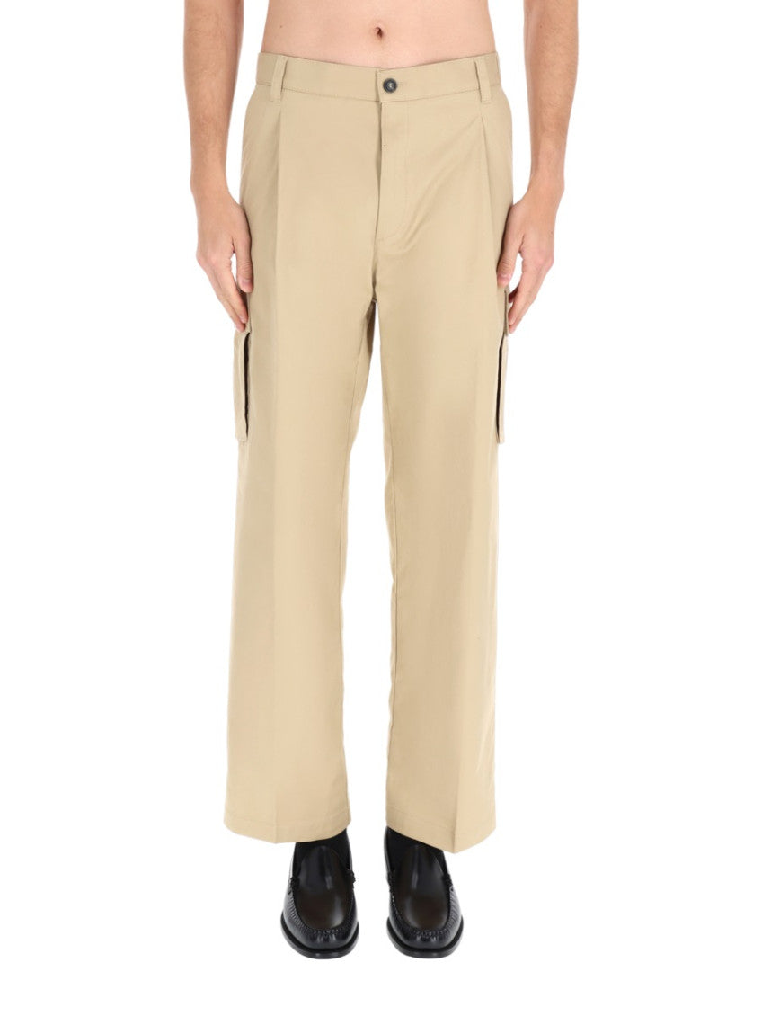 Beige Relaxed Cargo Trouser 2