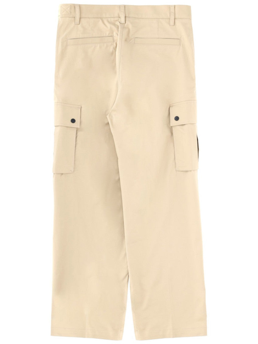 Beige Relaxed Cargo Trouser 4