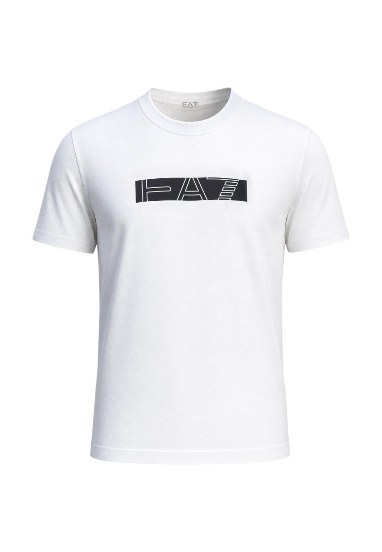 White Crew Neck T-Shirt 1