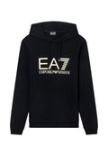 Black Graphic Logo Hoodie 1