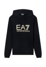 Black Graphic Logo Hoodie 1