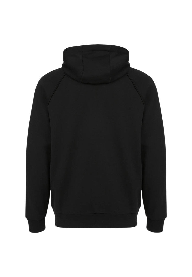 Black Graphic Logo Hoodie 3