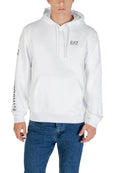 White Graphic Logo Hoodie 1
