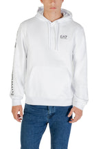 White Graphic Logo Hoodie 1