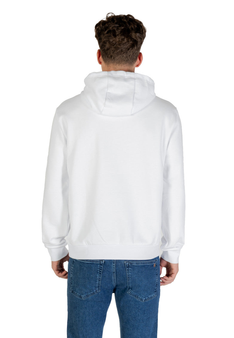 White Graphic Logo Hoodie 2