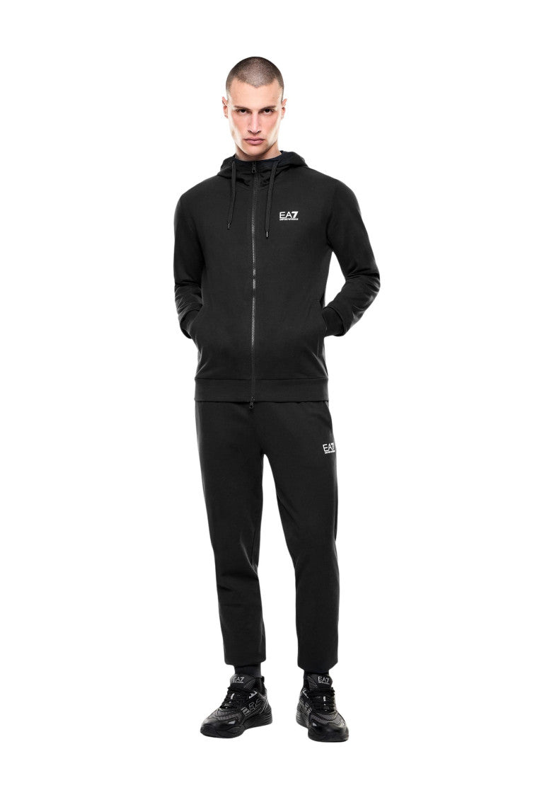 Black Logo Tracksuit 1