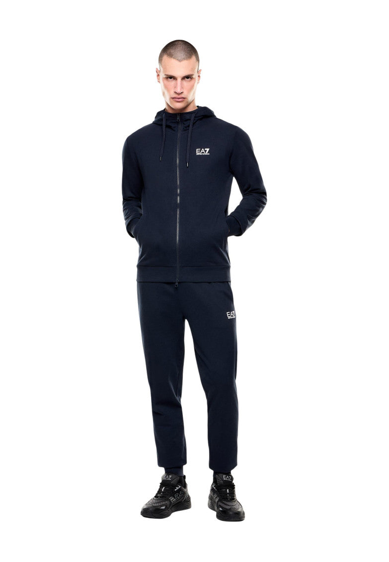 Navy Blue Logo Tracksuit 1