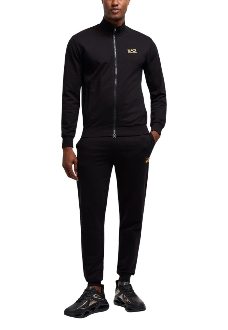 Black Logo Tracksuit 1