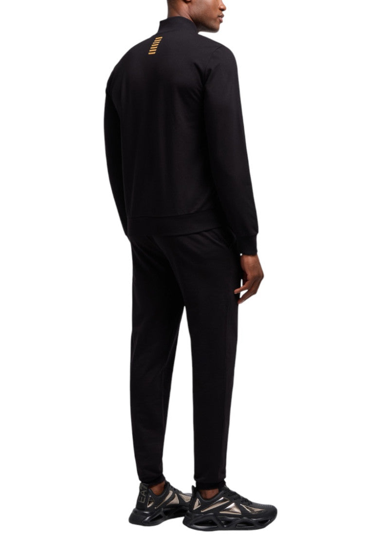 Black Logo Tracksuit 2