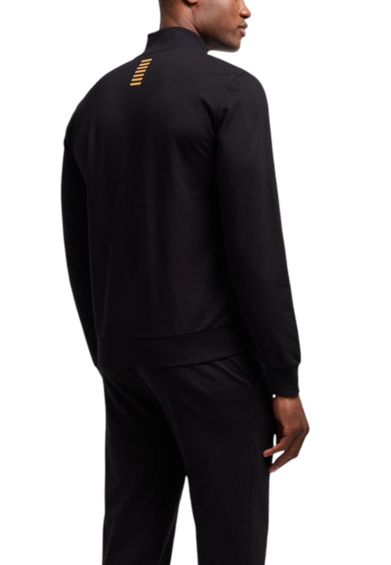 Black Logo Tracksuit 4