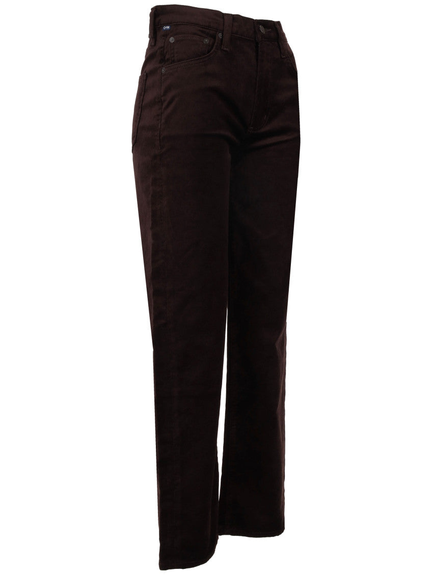 Dark Brown Straight Pant 3