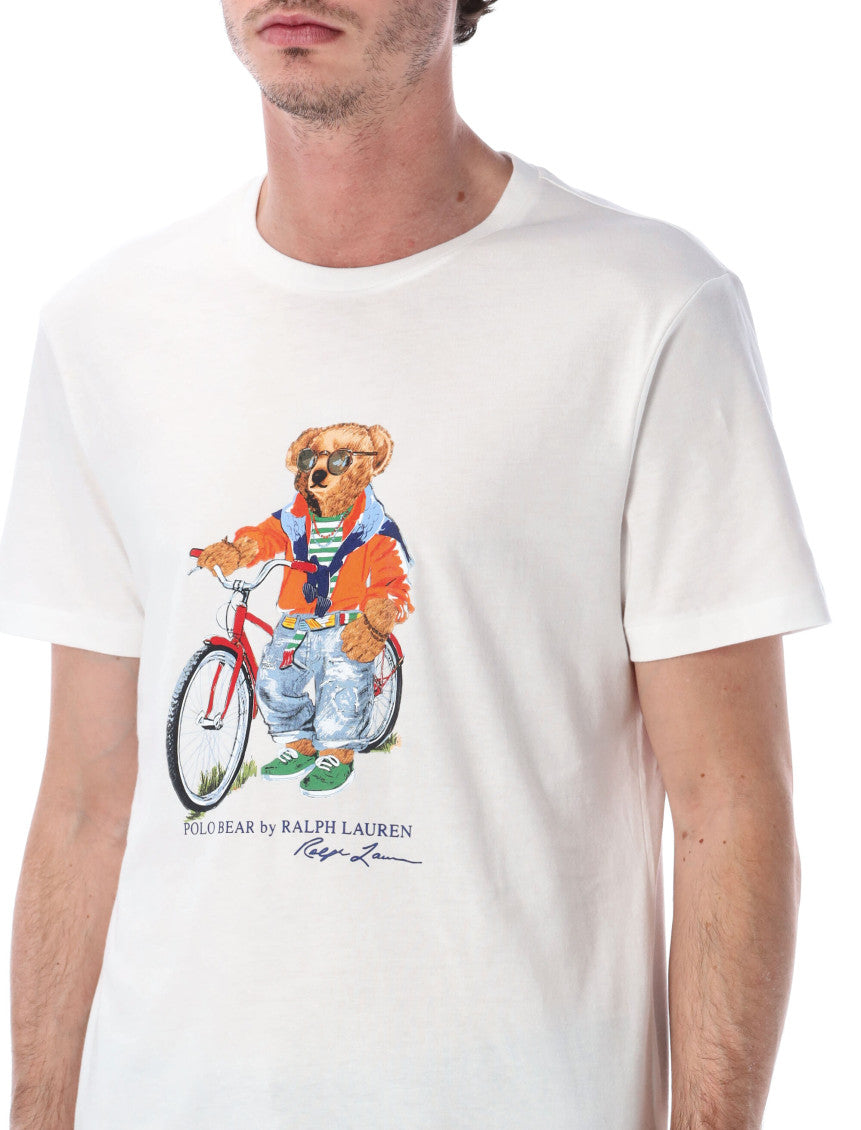 White Crew Neck T-Shirt 3