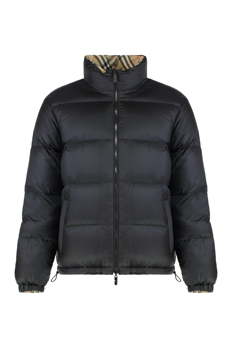 Beige Check Reversible Jacket 2
