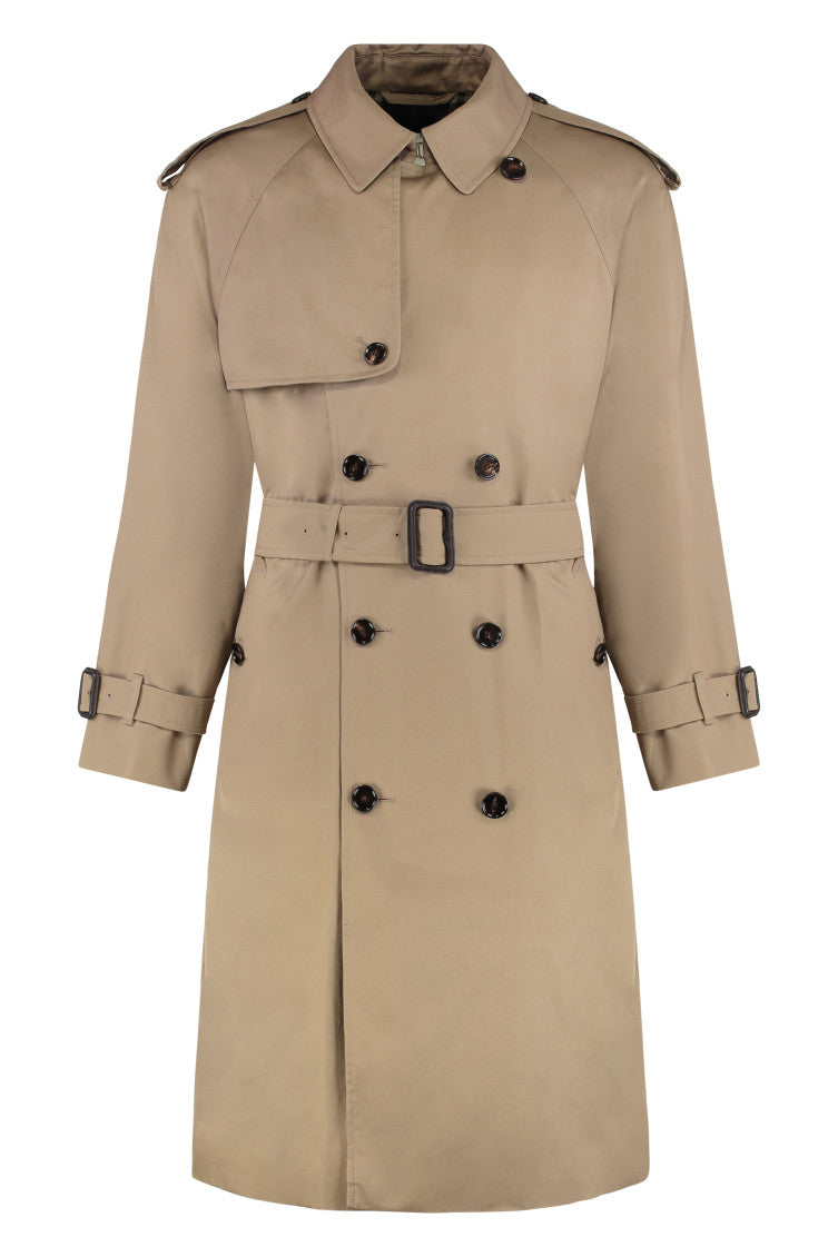 Beige Regular Trench Coat 1
