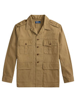 Beige Flap-Pocket Shirt 1