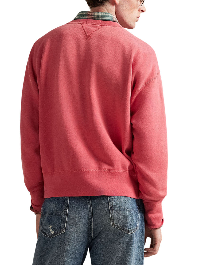 Pink Crew Neck Sweatshirt 3