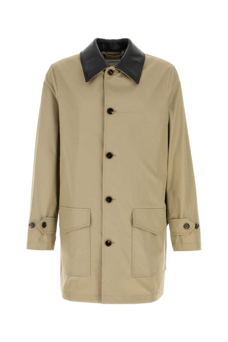 Beige Regular Trench Coat 1