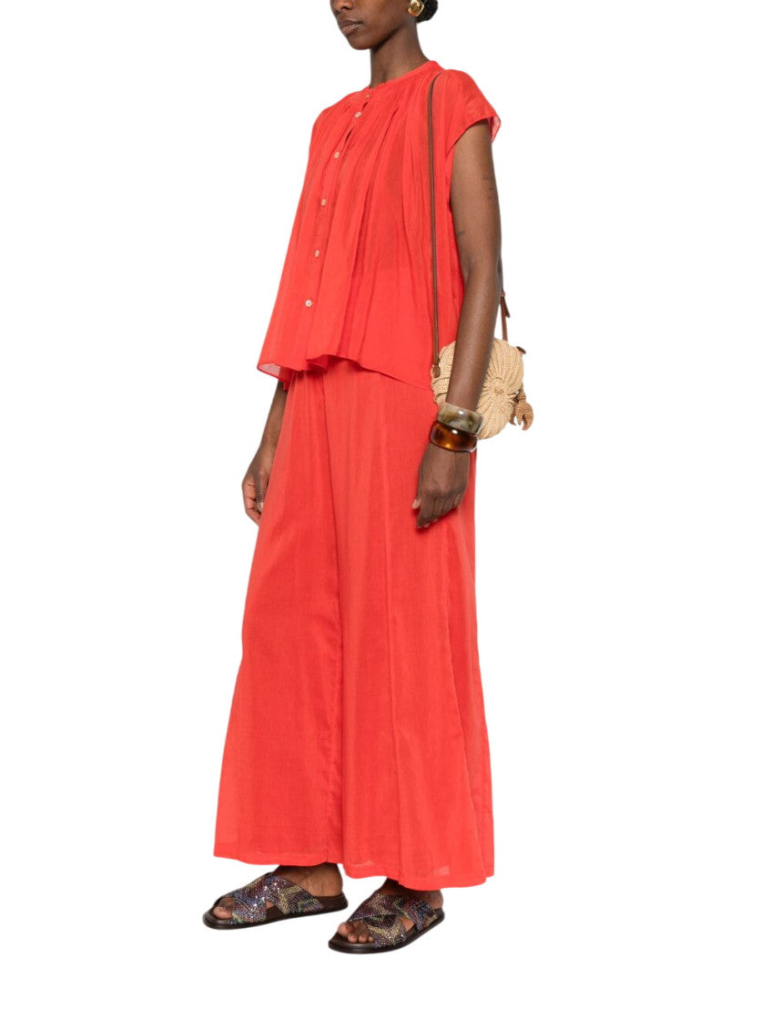 Red Flared Pant 2