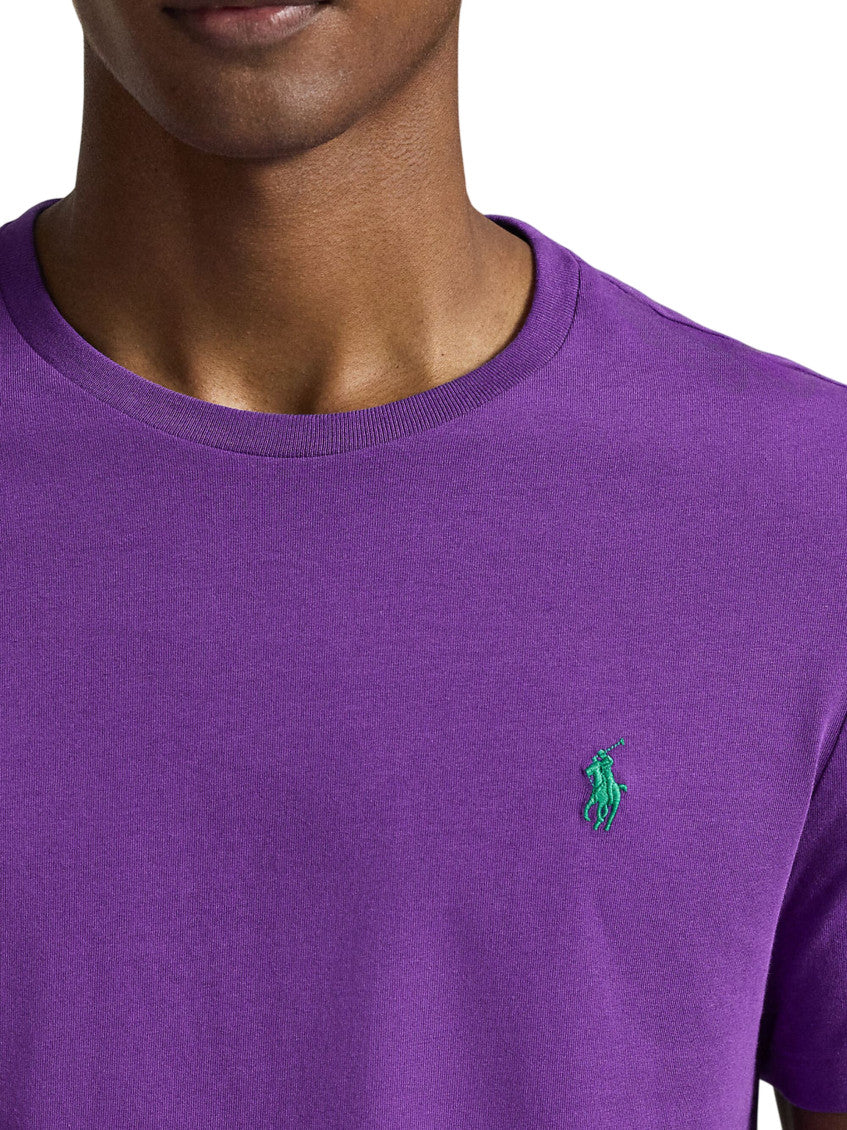 Purple Crew Neck T-Shirt 4