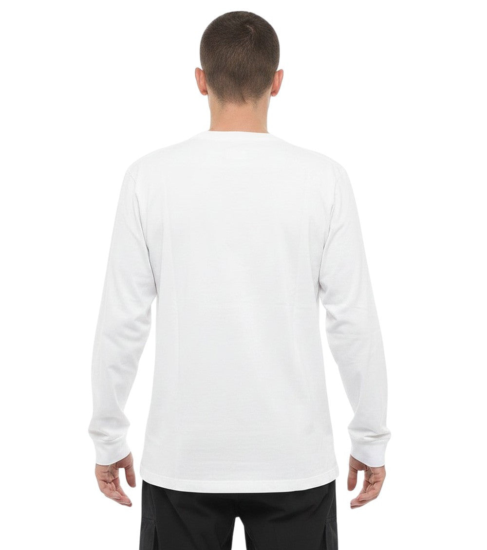 White Logo Crew Neck T-Shirt 2