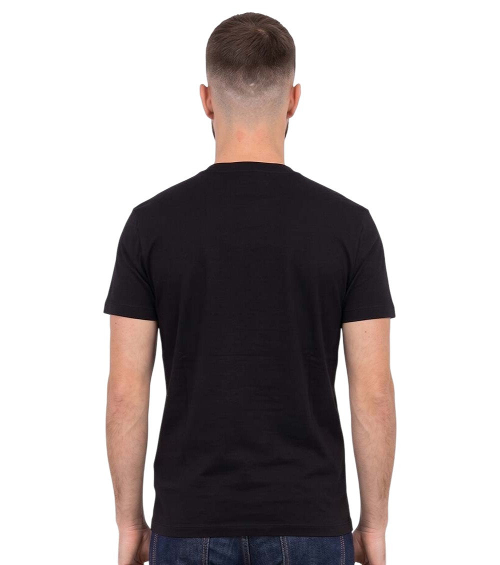Black Crew Neck T-Shirt 2
