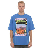 Blue Crew Neck T-Shirt 1
