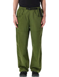 Green Relaxed Solid Trousers 1