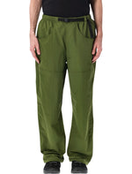 Green Relaxed Solid Trousers 1